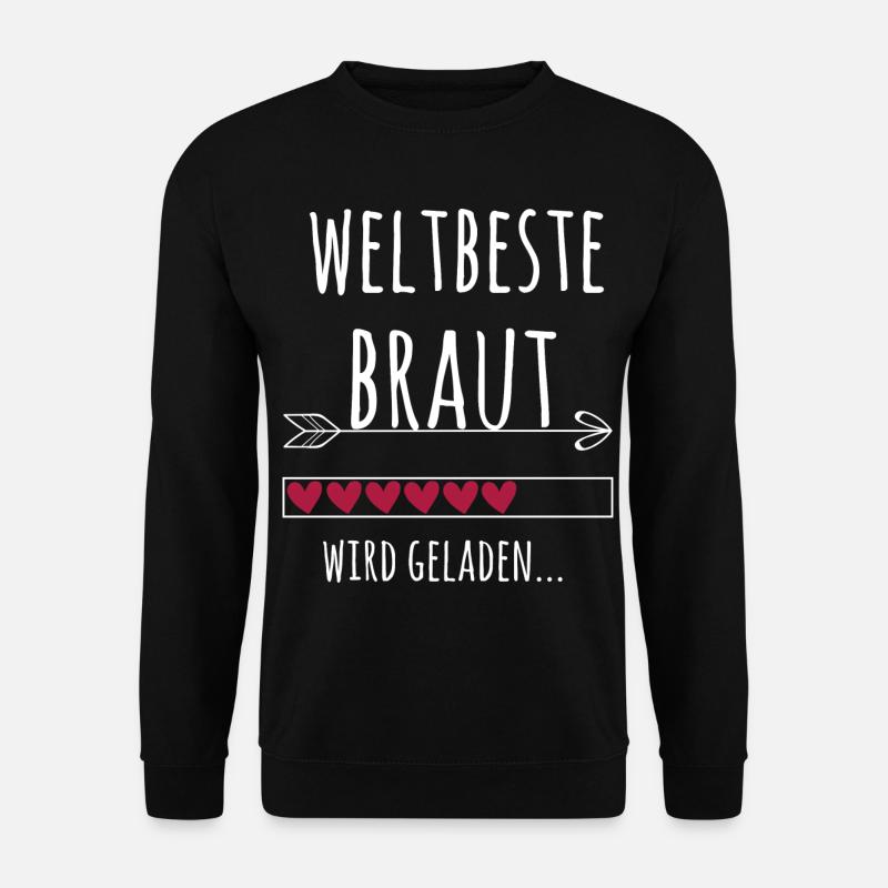 Zukünftige Braut Hochzeit Junggesellenabschied - Unisex Pullover - Schwarz