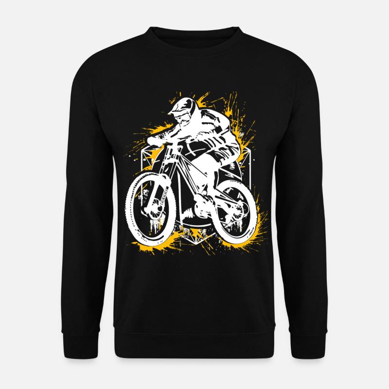Mountainbike MTB - Mountainbiker - Mountain biking - Unisex Sweatshirt - black