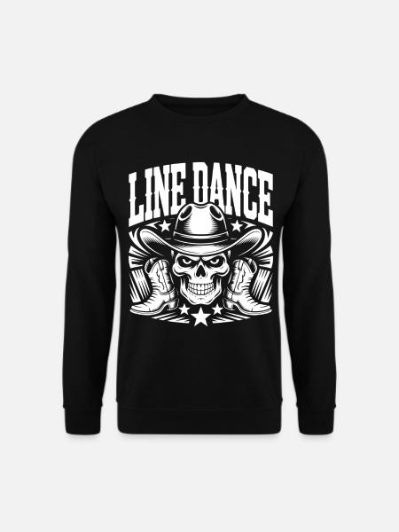 Lone Dance Skull Rodeo - Unisex Sweatshirt - black