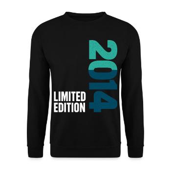 12th Birthday Level 12 Unlocked 2014 - Unisex Sweatshirt - black - Front - Alina (178cm) & Michal (187cm)