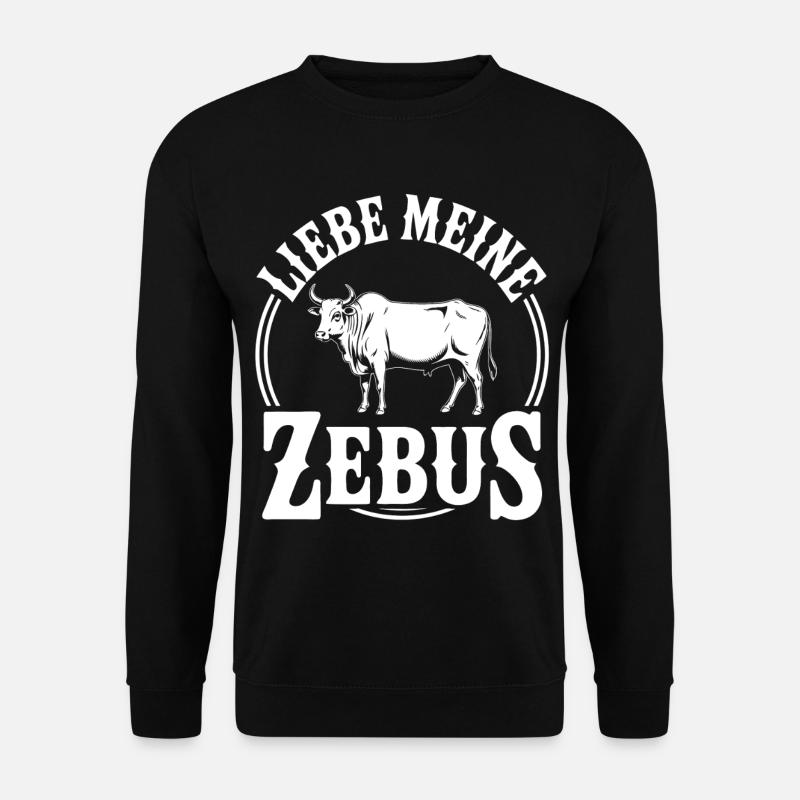 Zebu Logo - Unisex Sweatshirt - black