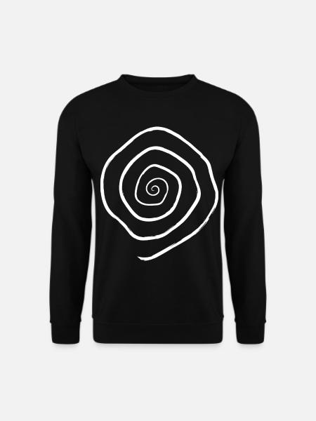 spirale - Sweat-shirt Unisexe - noir