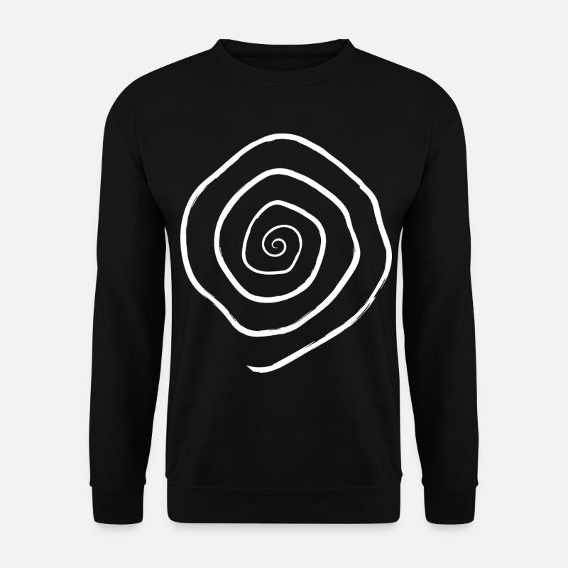 spirale - Sweat-shirt Unisexe - noir