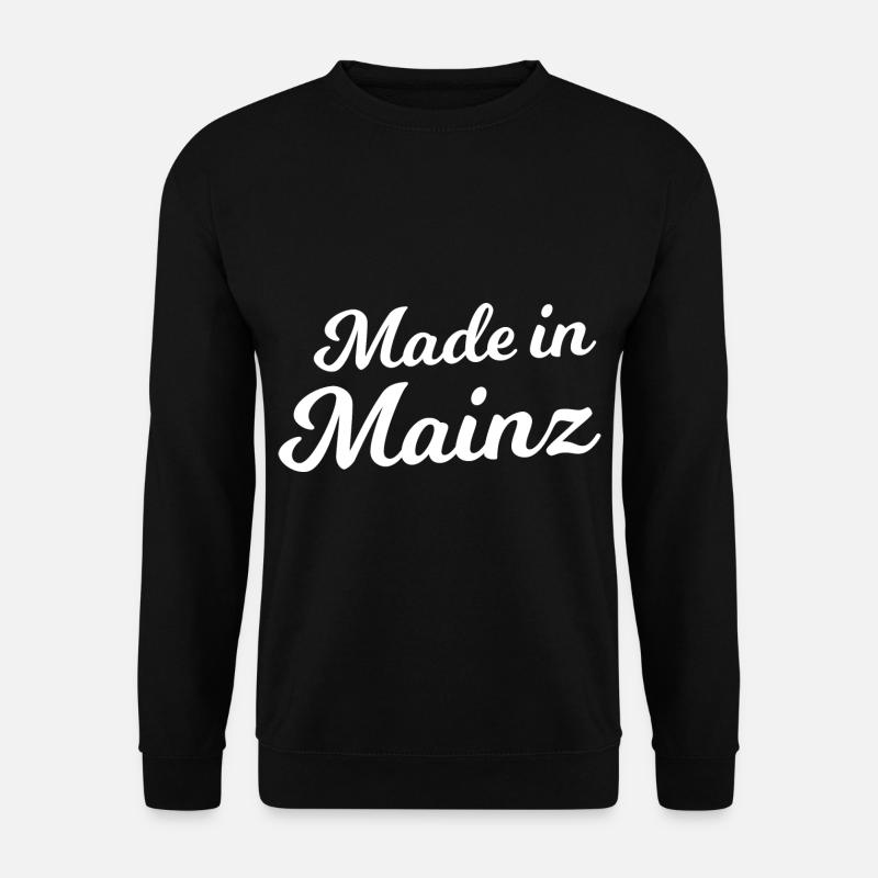 Fabriqué à Mayence - Sweat-shirt Unisexe - noir