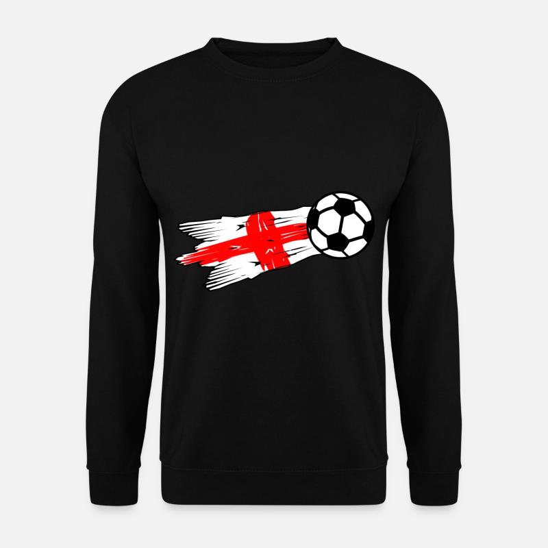 Englischer Fußball - Unisex Pullover - Schwarz