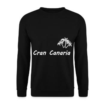Vacances à Cran Canaria - Sweat-shirt Unisexe - noir - Devant - Alina (178cm) & Michal (187cm)