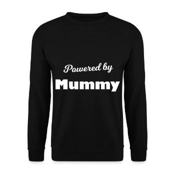 Mamas Liebling - Unisex Pullover - Schwarz - Vorne - Alina (178cm) & Michal (187cm)