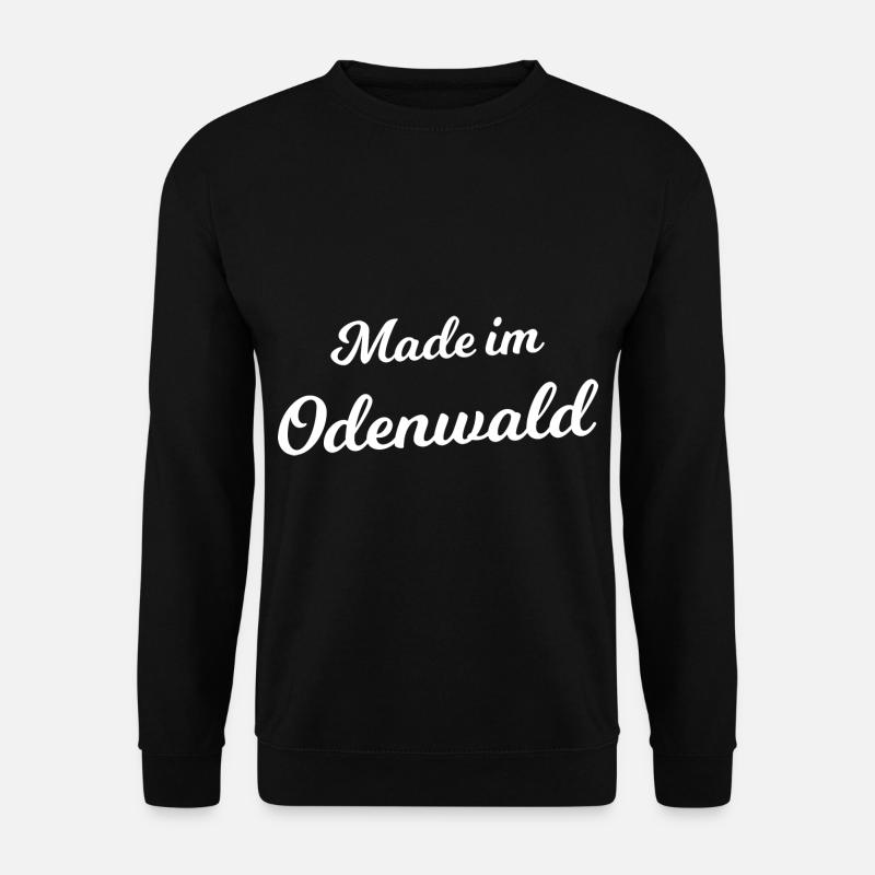 From the beautiful Odenwald - Unisex Sweatshirt - black