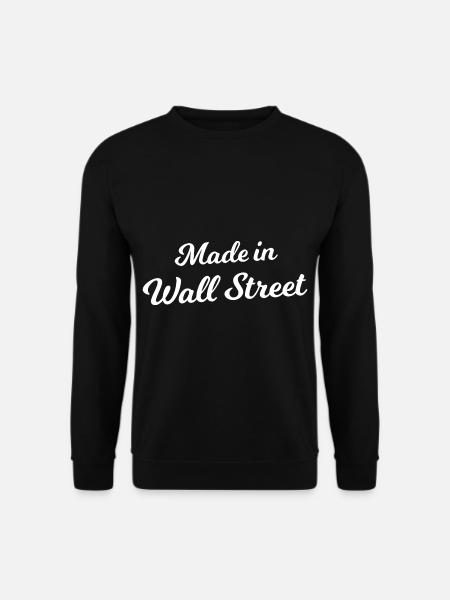 Wealth in Wall Street - Unisex Sweatshirt - black
