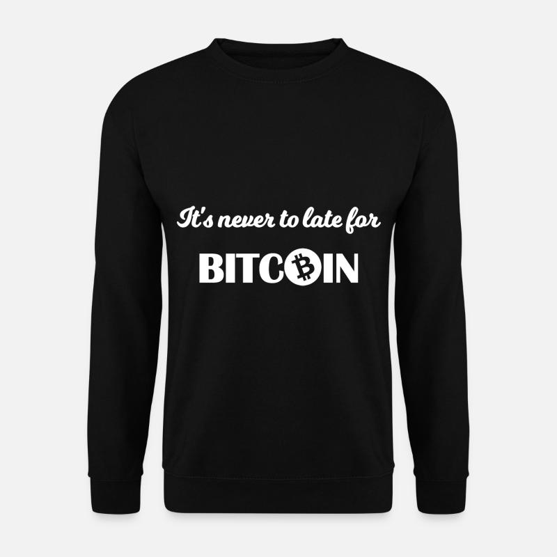 Time to buy Bitcoin - Unisex Sweatshirt - black