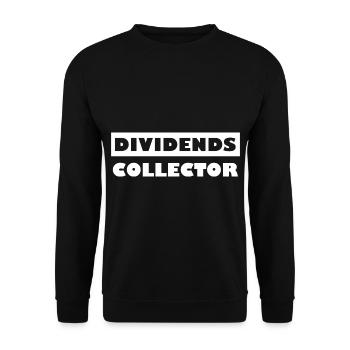 Der Dividendensammler - Unisex Pullover - Schwarz - Vorne - Alina (178cm) & Michal (187cm)