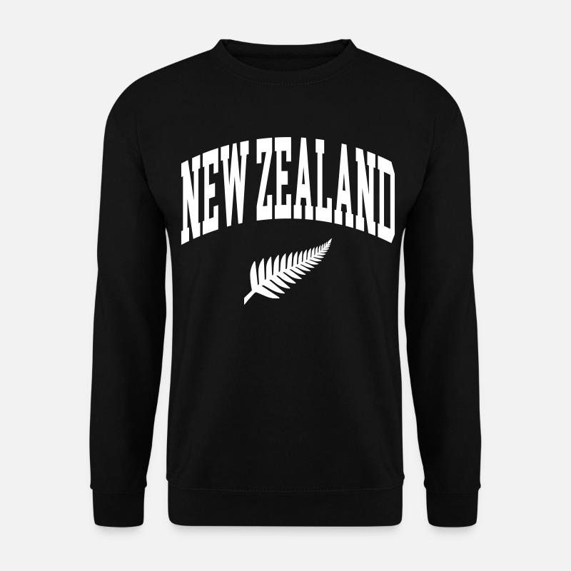 Neuseeland - Unisex Pullover - Schwarz