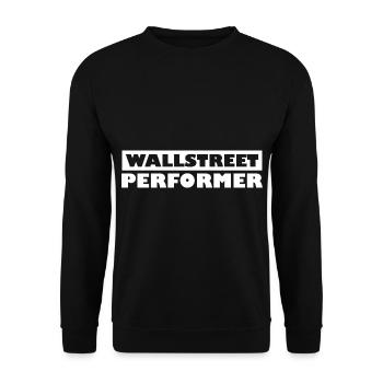 Wallstreet Outperformer - Unisex Pullover - Schwarz - Vorne - Alina (178cm) & Michal (187cm)