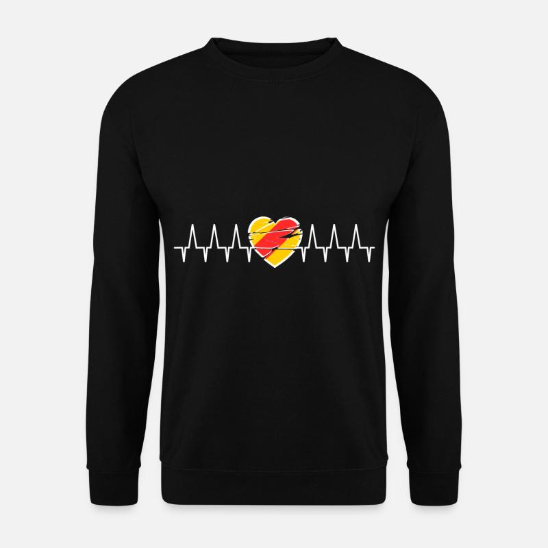 Der Badenser Rhytmus - Unisex Pullover - Schwarz