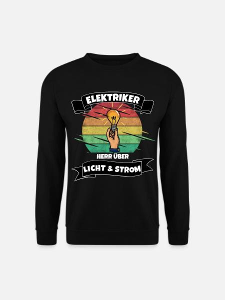 Elektriker - Unisex Pullover - Schwarz