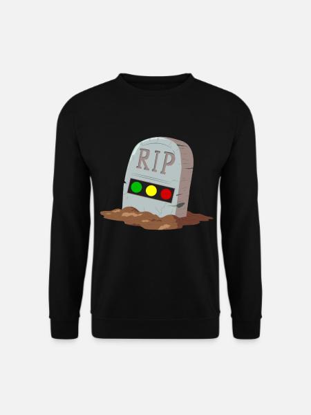 Ampel Ruhe in Frieden RIP - Unisex Pullover - Schwarz