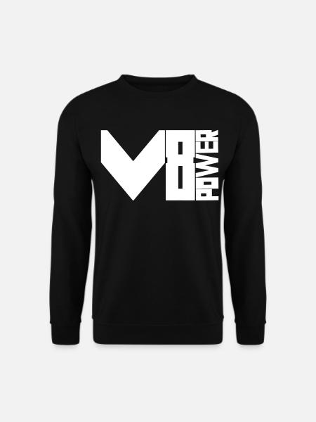 V8 power - Unisex Sweatshirt - black