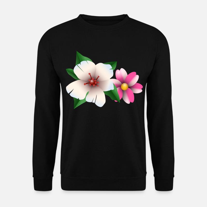 Fleurs d’été - Sweat-shirt Unisexe - noir
