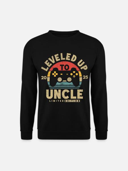 Ascended to Uncle 2025 - Unisex Sweatshirt - black