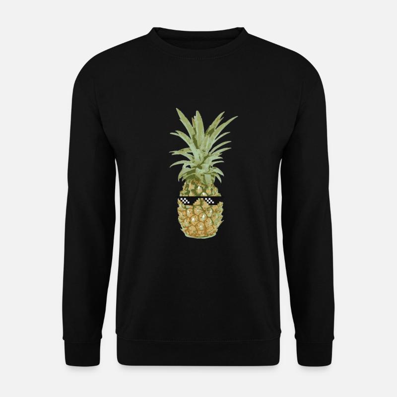Th .. Idée de cadeau d'ananas de vie - Sweat-shirt Unisexe - noir