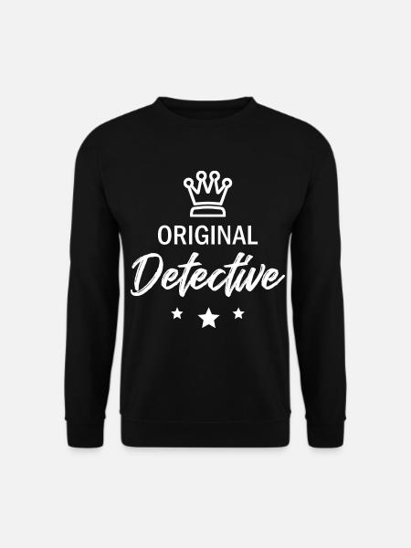 Original drei Sterne Deluxe Detektiv - Unisex Pullover - Schwarz