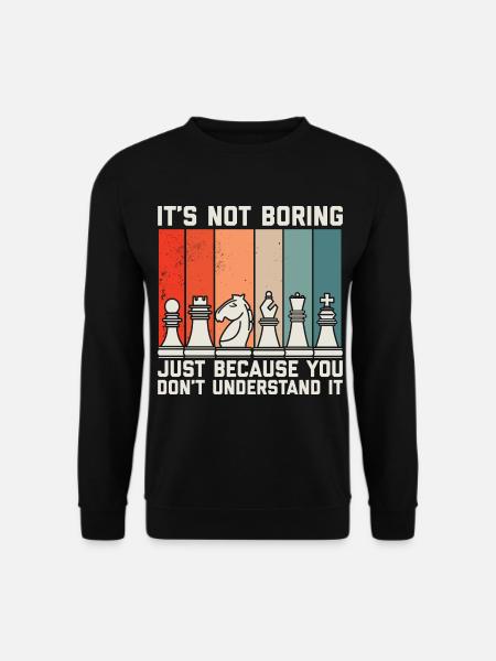 Schach - Unisex Pullover - Schwarz