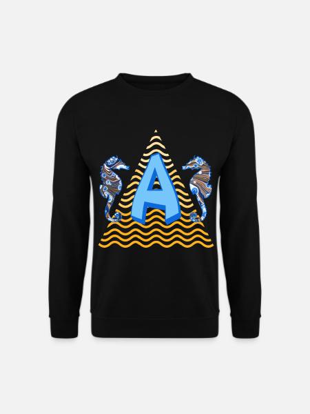 seepferdchen e 262 a - Unisex Pullover - Schwarz