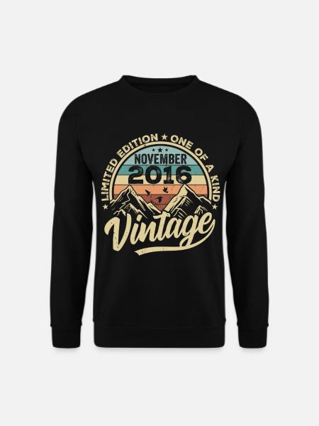 Legendär seit November 2016 - Limited Edition 2016 - Unisex Pullover - Schwarz