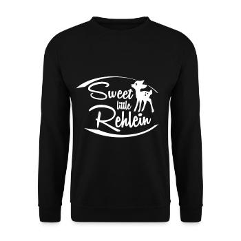 Jäger und Natur – Im Einklang mit der Wildnis - Unisex Pullover - Schwarz - Vorne - Alina (178cm) & Michal (187cm)