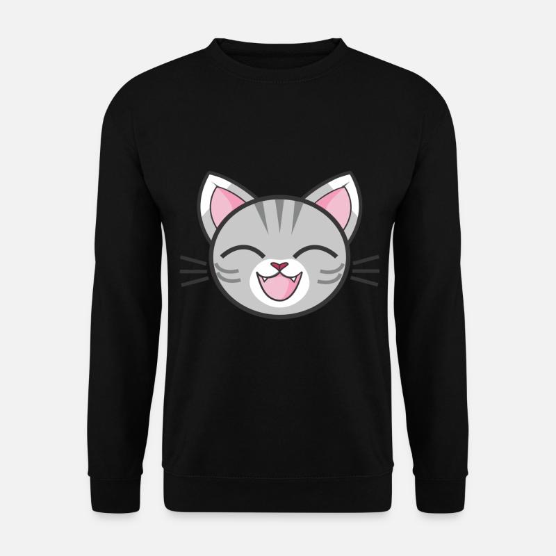 Chat qui rit - Sweat-shirt Unisexe - noir