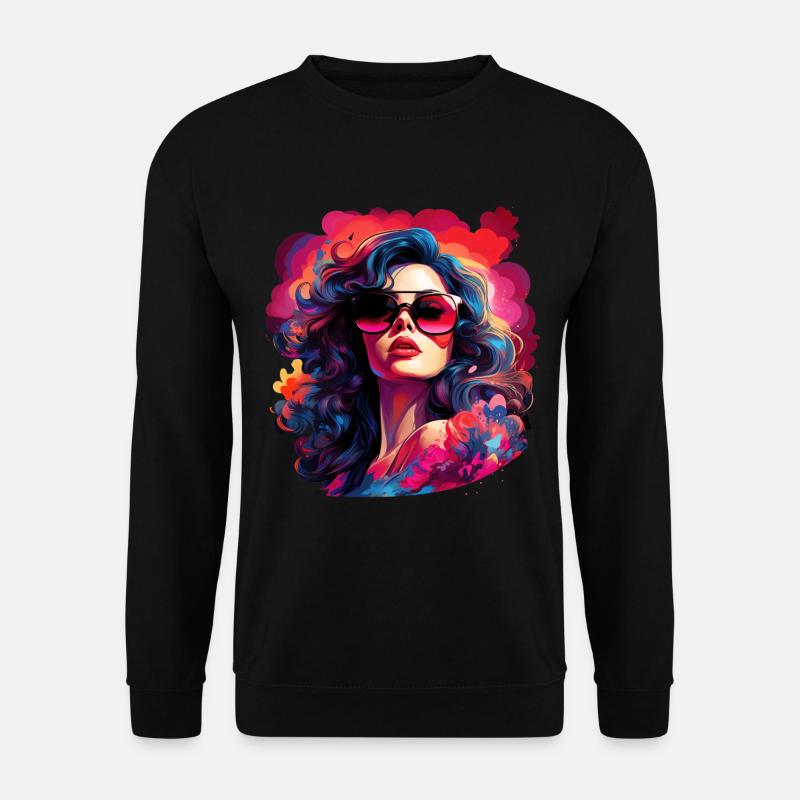 Pinup Girl - Unisex Pullover - Schwarz