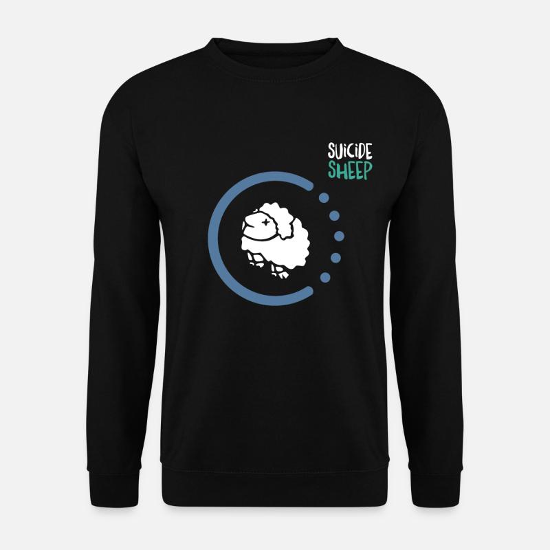 Mr Suicide Sheep - Sweat-shirt Unisexe - noir