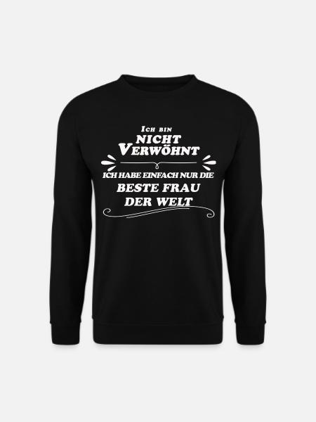 Beste Frau der Welt - Unisex Pullover - Schwarz