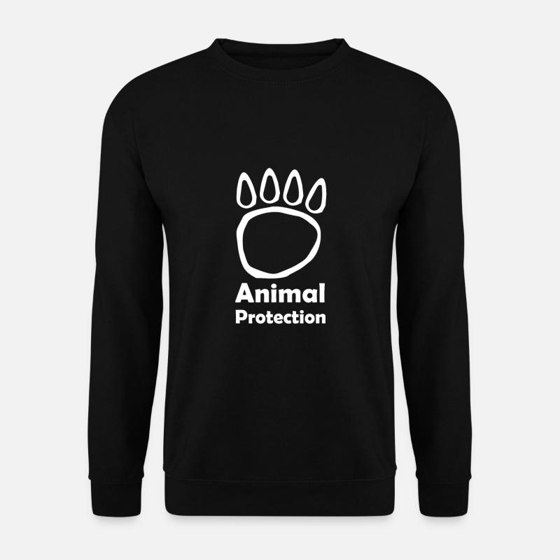 Tierschutz - Unisex Pullover - Schwarz