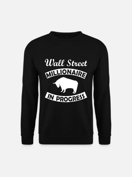 Wall Street - Unisex Pullover - Schwarz