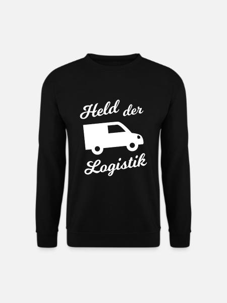 Der Logistiker - Unisex Pullover - Schwarz