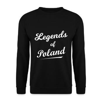 Les légendes de la Pologne - Sweat-shirt Unisexe - noir - Devant - Alina (178cm) & Michal (187cm)