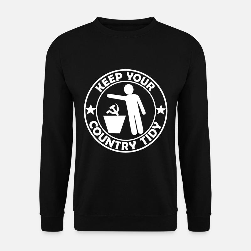 Der Sozialist - Unisex Pullover - Schwarz
