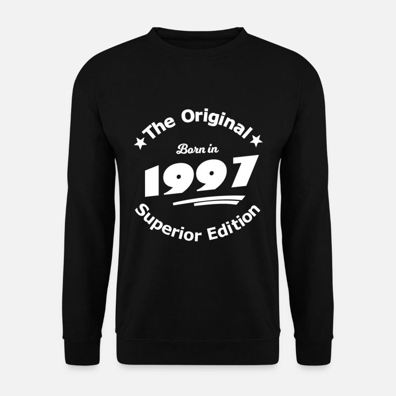 Born in 1997 - Unisex Sweatshirt - black