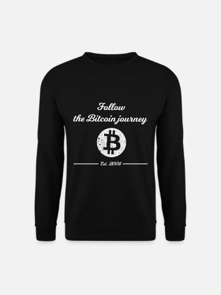 The History of Bitcoin - Unisex Sweatshirt - black