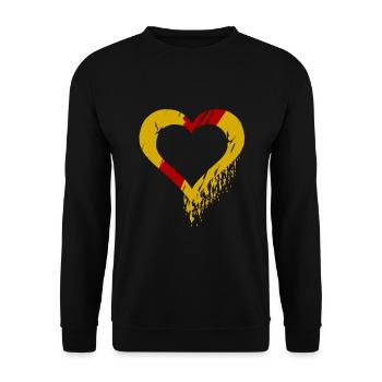 Mon bain - Sweat-shirt Unisexe - noir - Devant - Alina (178cm) & Michal (187cm)
