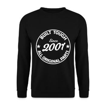 Legenden aus 2001 - Unisex Pullover - Schwarz - Vorne - Alina (178cm) & Michal (187cm)