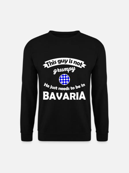 Bayrische Heimat - Unisex Pullover - Schwarz