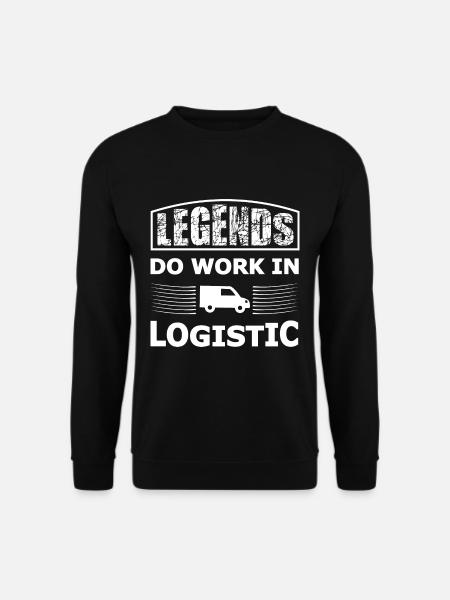 Transport and Logistics Legend - Unisex Sweatshirt - black