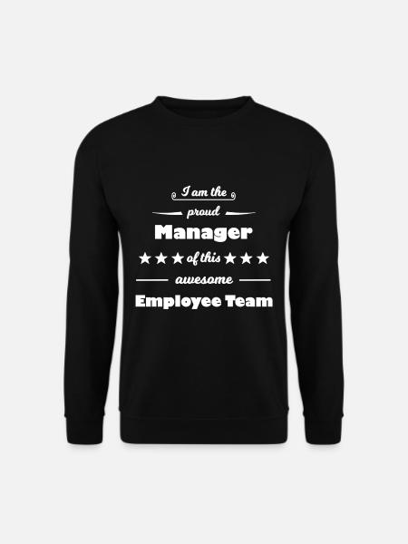 The Manager - Unisex Sweatshirt - black