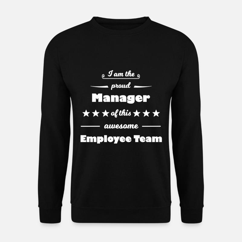 Le gestionnaire - Sweat-shirt Unisexe - noir