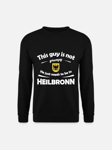 The people of Heilbronn - Unisex Sweatshirt - black