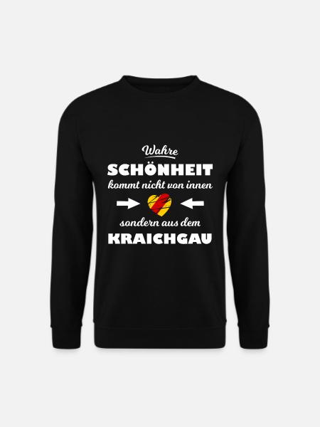 Die Kraichgauer - Unisex Pullover - Schwarz