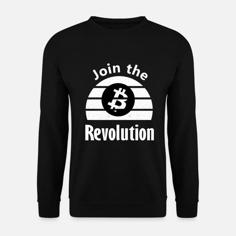 Die Revolution der Kryptos - Unisex Pullover - Schwarz