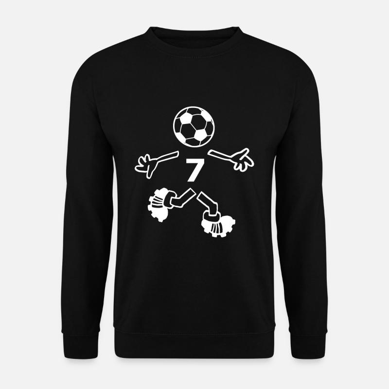 Die Nummer Sieben - Unisex Pullover - Schwarz